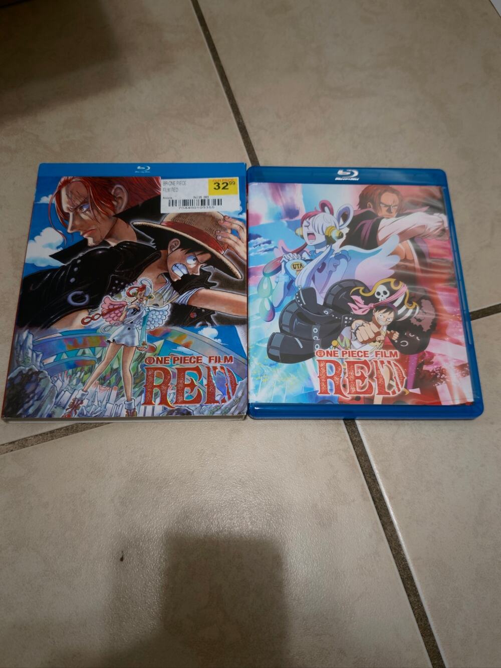 One Piece Film Red Blu-ray 2-Disc Set with Holographic Slipcover — Crunchyroll